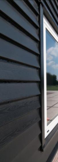 Potdeksel plaat houtnerf ZWART 