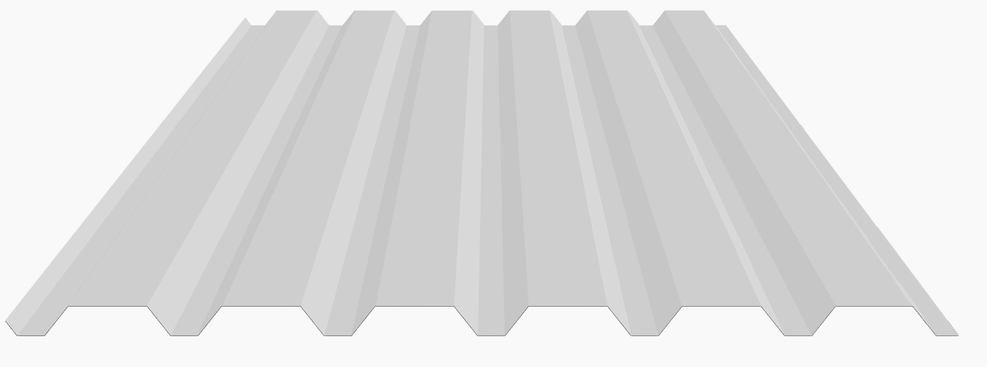 Damwandplaat gebroken wit