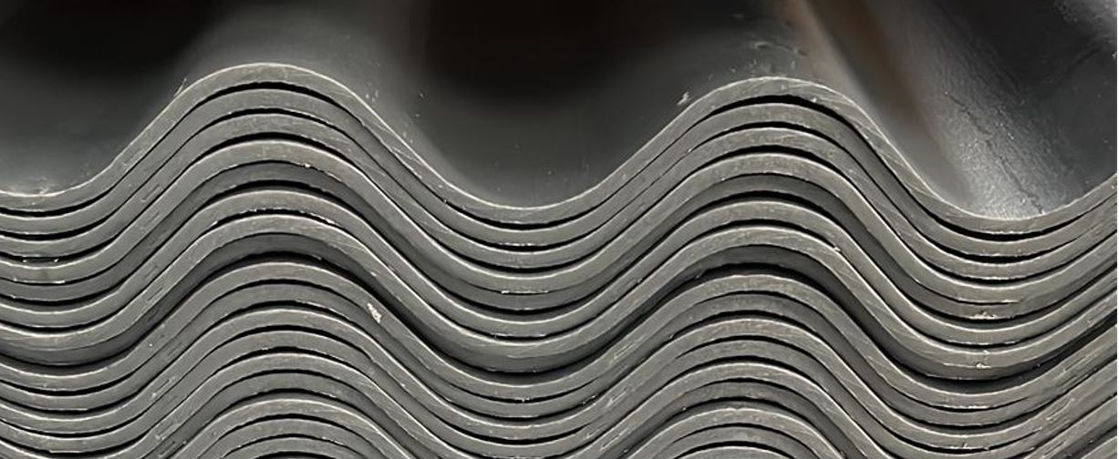 golfplaat Humanit vezelcement 