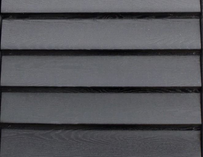 Potdeksel plaat houtnerf ZWART 