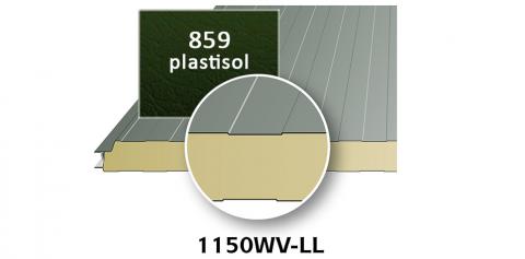 Sandwichpanelen groen