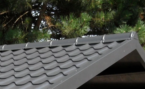 dakpanplaat donker grijs (antraciet)