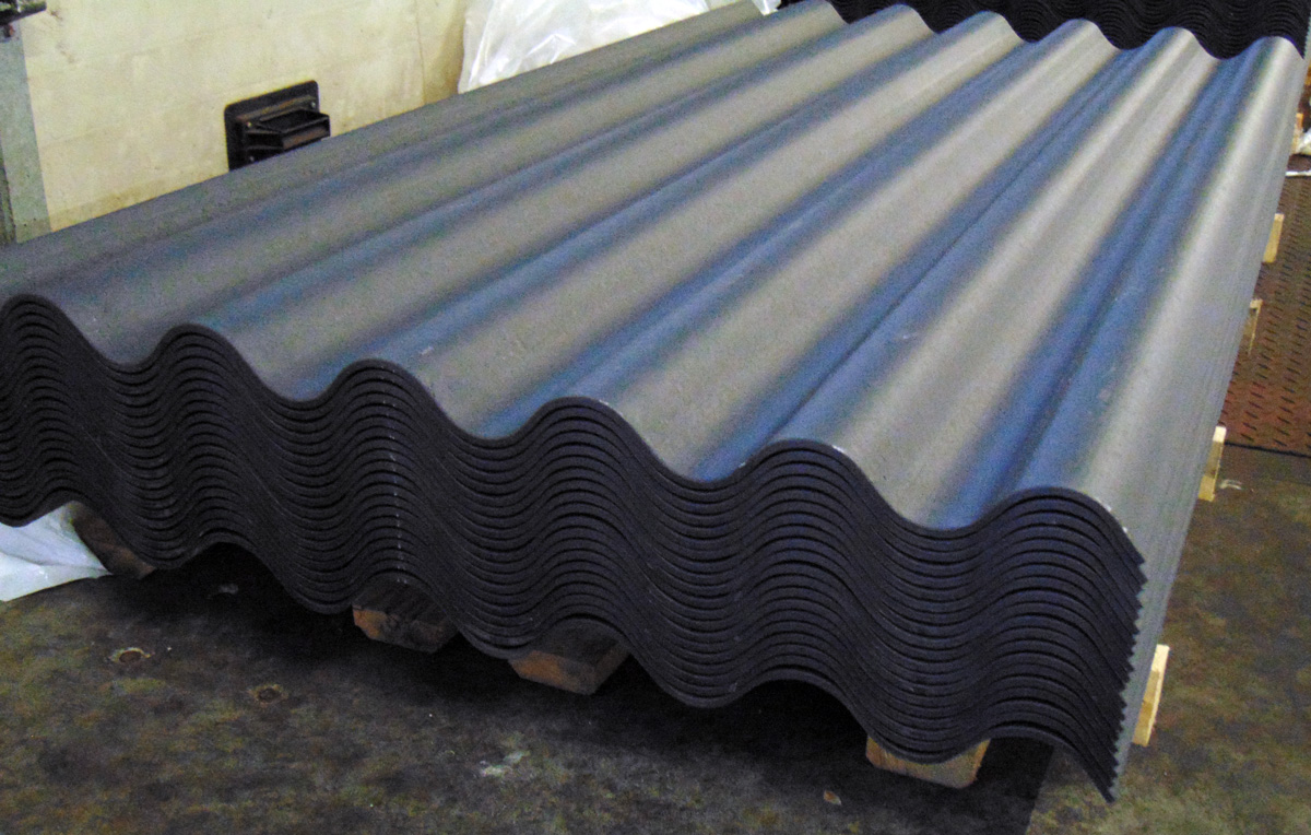 golfplaat Humanit vezelcement 